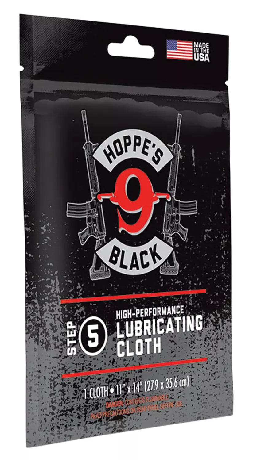 Hoppe's Black Lube Cloth 11 x 14""