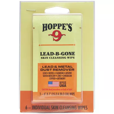 Hoppe's Lead-B-Gone Skin Cleansing Wipes - 6" x 7"