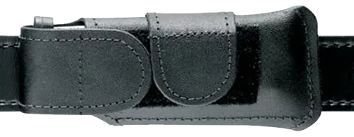 Horizontal Glock 17/19 Leather Magazine Pouch – Black