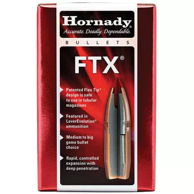 HORNADY 30395 30 CAL .308 160 GR FTX 100 CT.