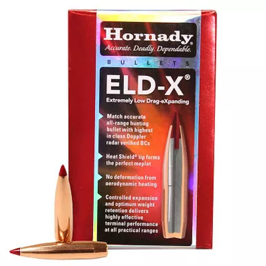 HORNADY 3074 30 CAL .308 178 GR ELD-X? 100 CT.