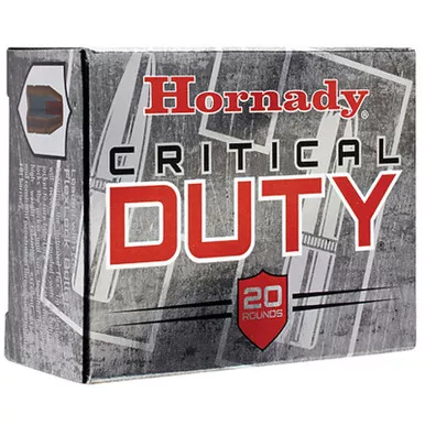 Hornady 90226 Critical Duty 9mm+P 135 GR FlexLock 25 Rounds