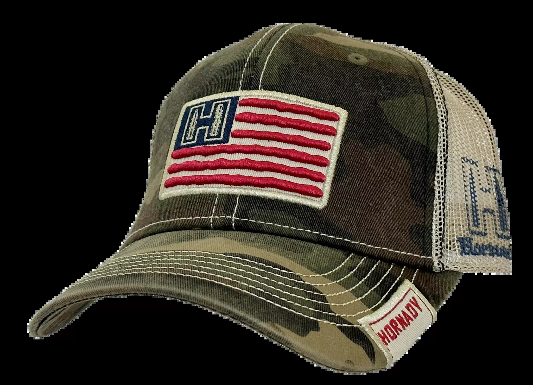 Hornady Camo Flag Cap