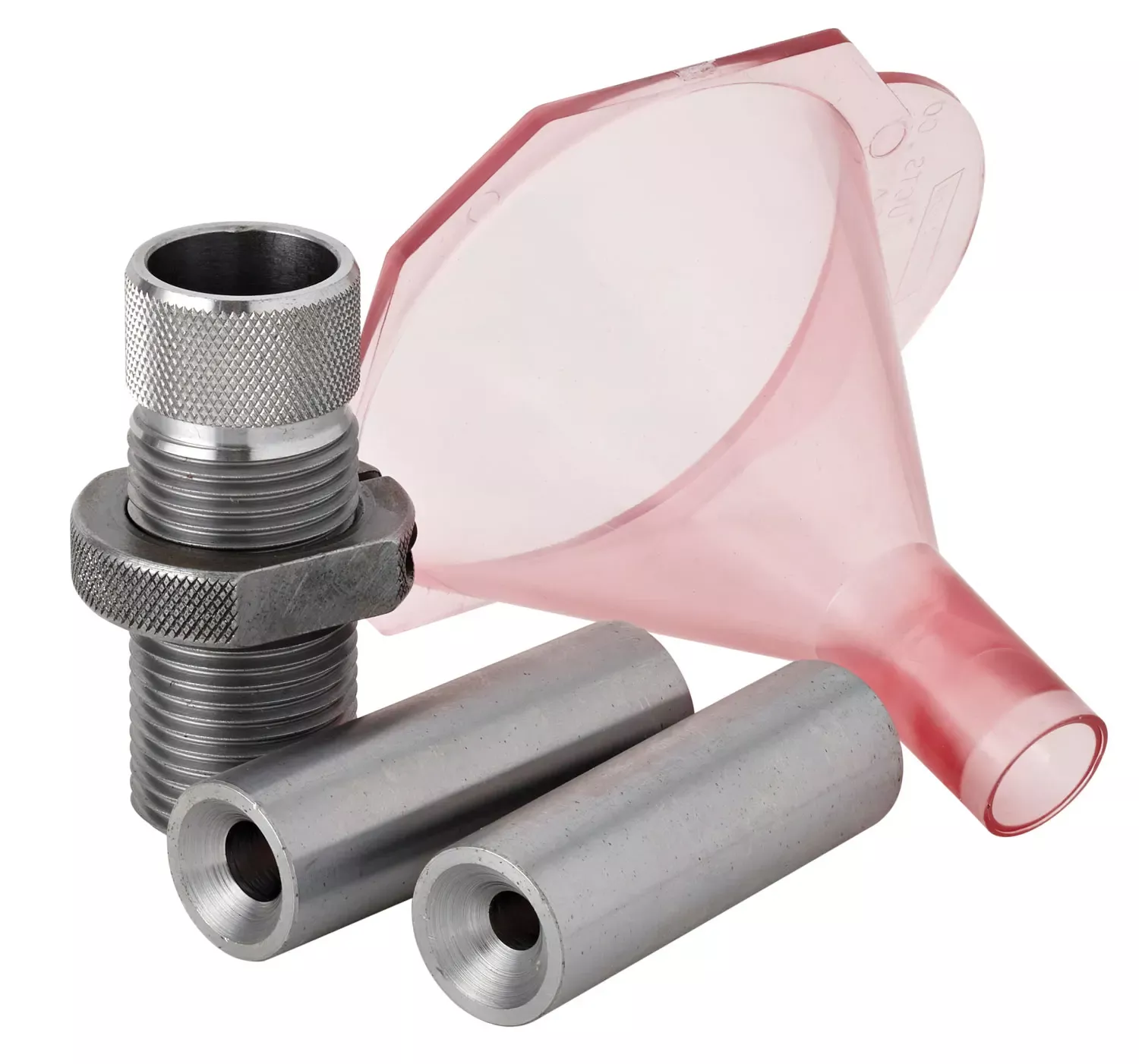 Hornady Lock-N-Load Powder Funnel Red Multi-Caliber Plastic