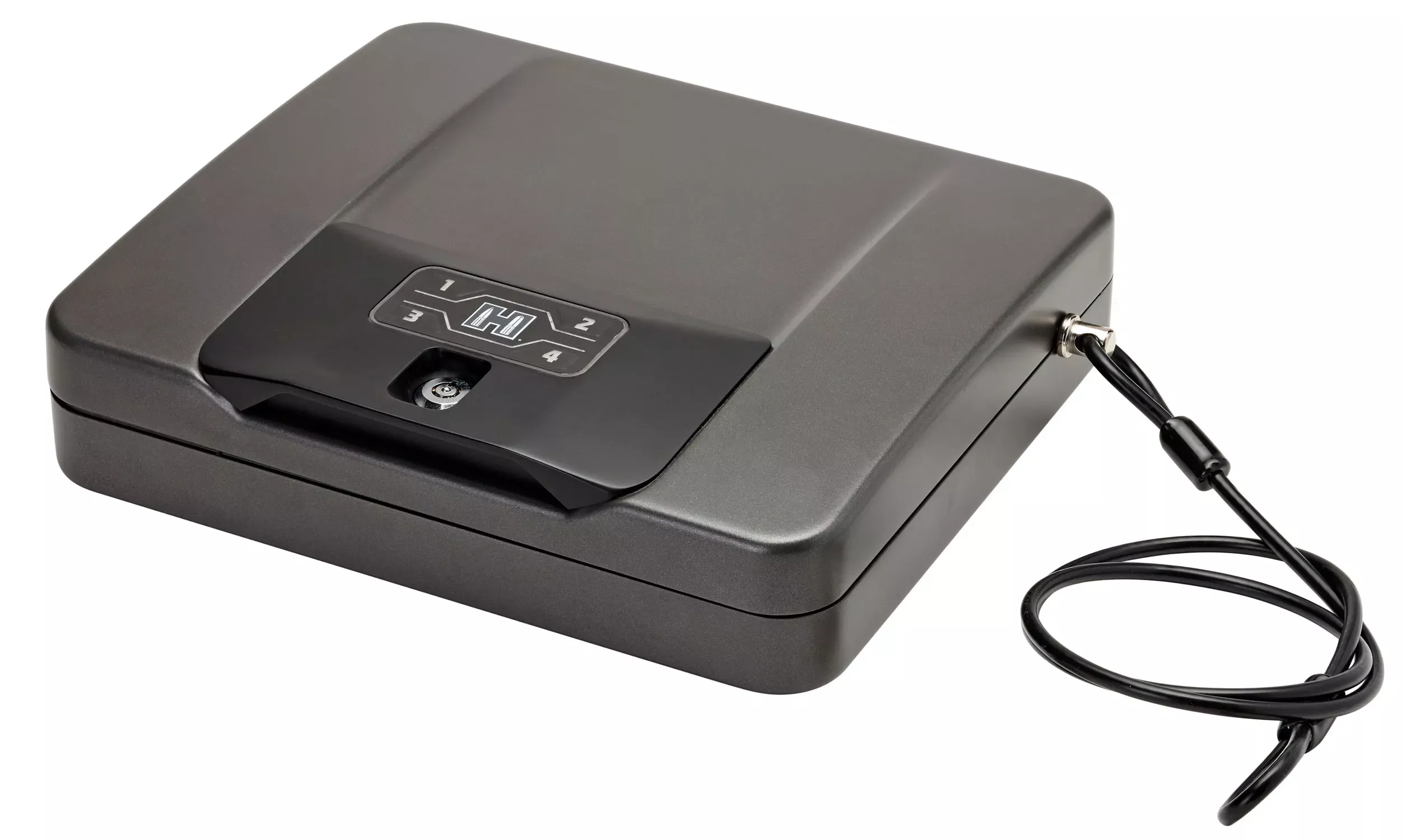 Hornady Rapid Safe 4800KP RFID Access Code Key Entry Black Steel Holds 1 Handgun 10.50 L x 12″ W x 2.90″ D”