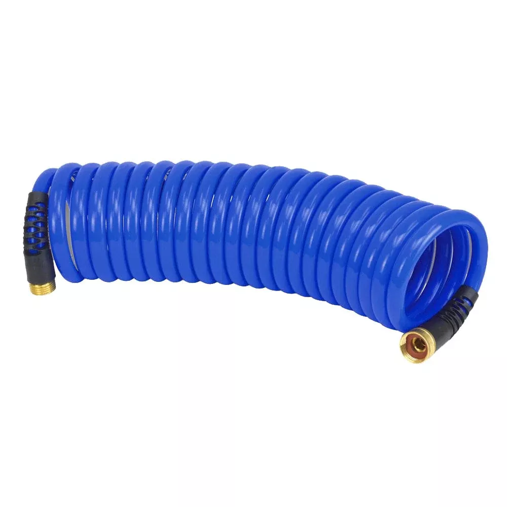 HoseCoil PRO 25′ w/Dual Flex Relief 1/2″ ID HP Quality Hose