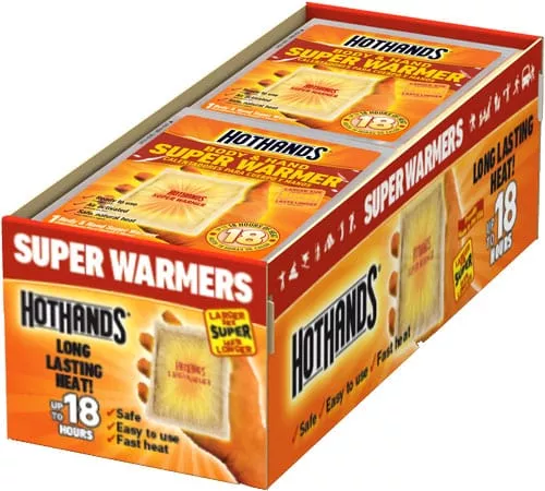 Hothands Body & Hand Super – Warmer 40 Pack 18 Hour