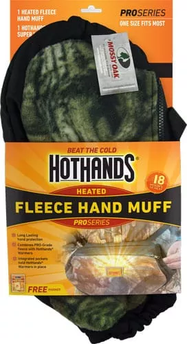 Hothands Heated Hand Muff – Mossy Oak Break Up W/free Wrmr