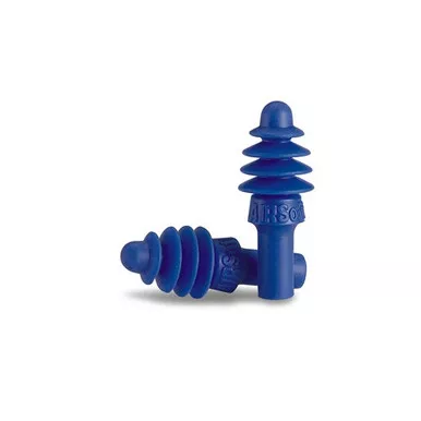 Howard Leight HL-DPAS-1 Howard Leight AIRSoft Uncorded Earplugs - 100 Pack - Blue
