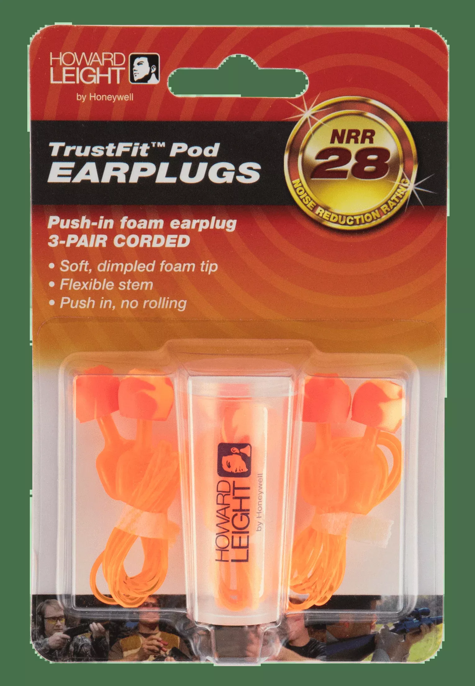 Howard Leight Trustfit Pod, How R02237Trustfit Pod Corded Earplug 3pr