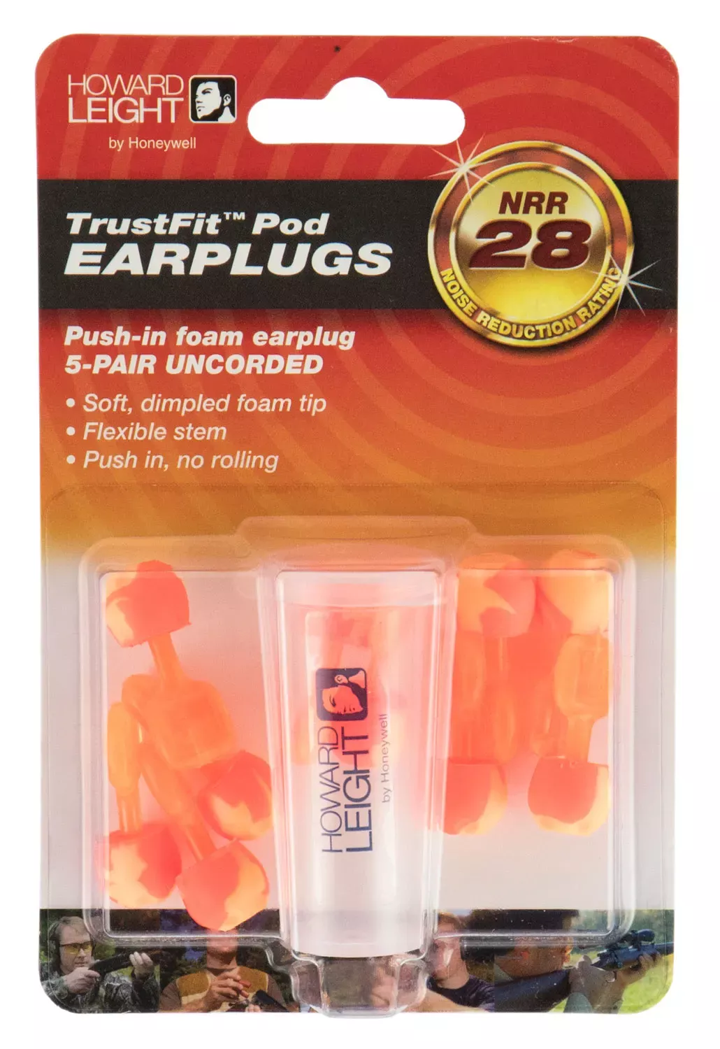 Howard LeightTrustFit Pod Ear Plugs 28 dB In The Ear Non-Corded