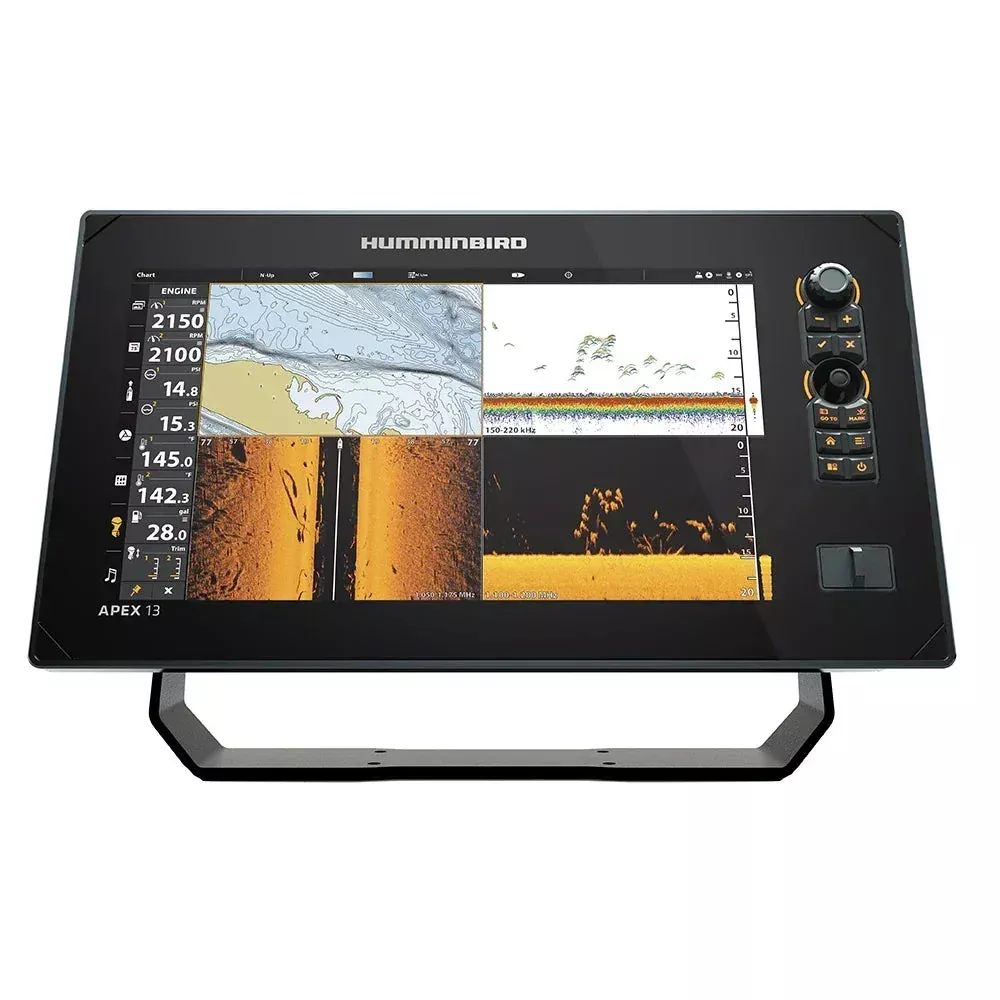 Humminbird APEX 13 CHO VX MSI+ Chartplotter/Fishfinder w/o Transducer [411470-1VXCHO]