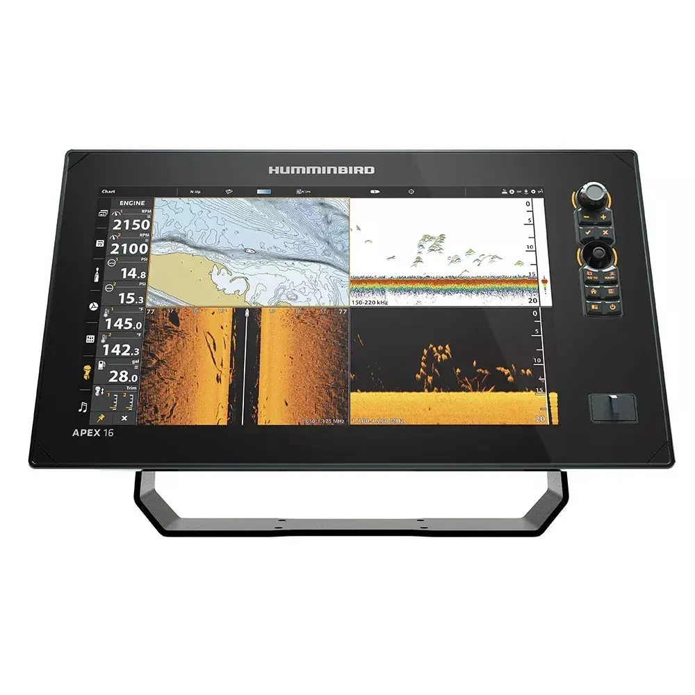 Humminbird APEX 16 VX MSI+ Chartplotter/Fishfinder w/Transom Mount Transducer [411500-1VX]
