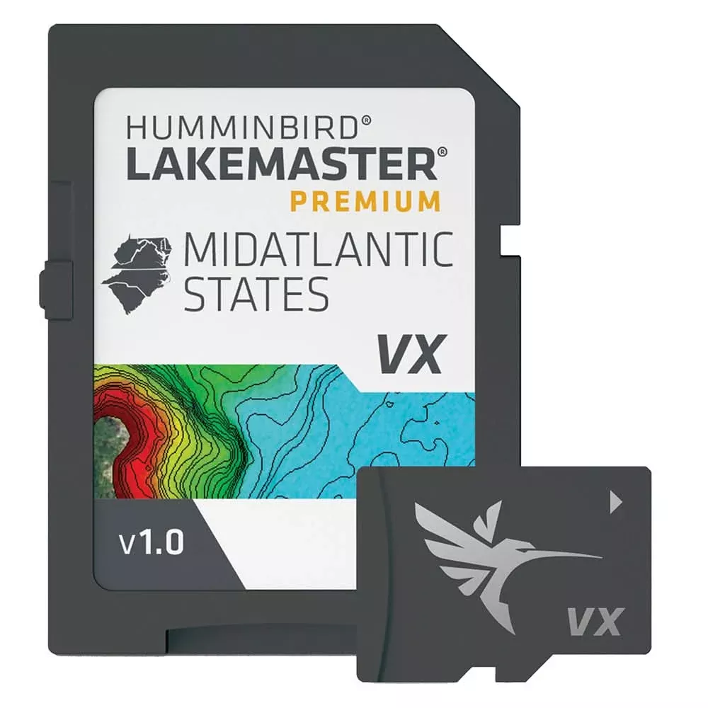 Humminbird LakeMaster VX Premium - Mid-Atlantic States - 602004-1