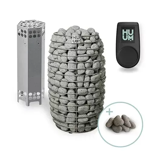 HUUM HIVE Mini 10.5STU Pkg, 10.5kW Sauna Heater Package