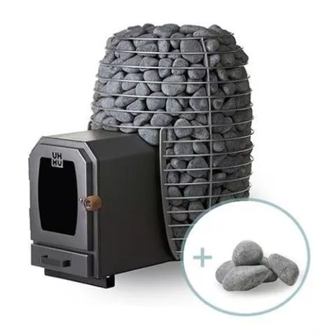 HUUM HIVE Wood LS 17ST Pkg, 17kW LS Sauna Heater Package