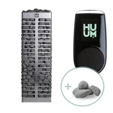 HUUM STEEL 10.5STU Pkg, 10.5kW Sauna Heater Package