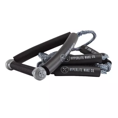 HYPERLITE 20ft Gray Surf Rope with Handle (97000040)