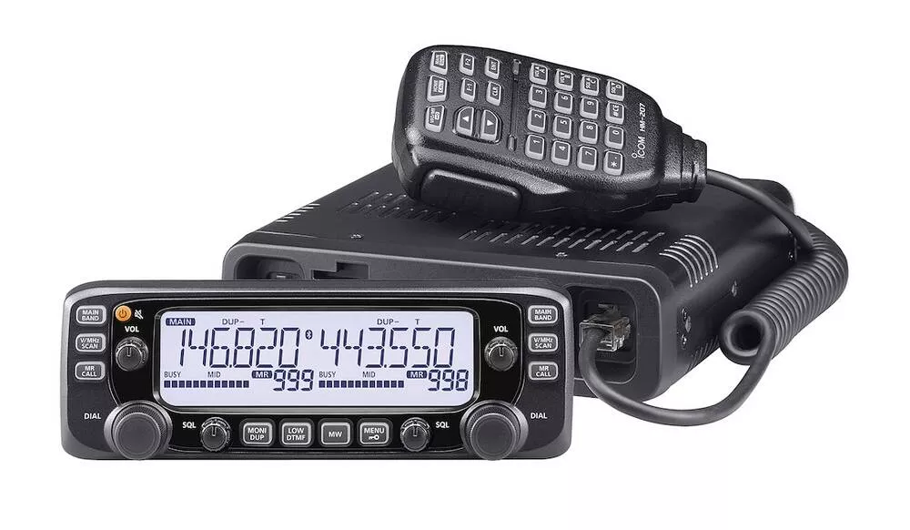 Icom 50W VHF/UHF Dual Band Transceiver• 2730A 35