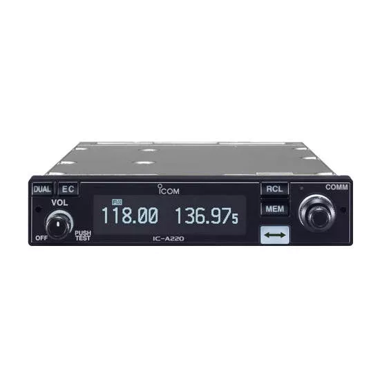 Icom Aviation Panel Mount VHF Air Band Transceiver• A220