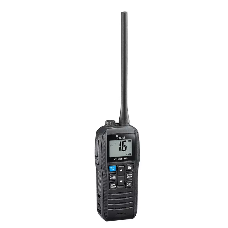 Icom IC-M25 EVO Handheld VHF Radio – Black