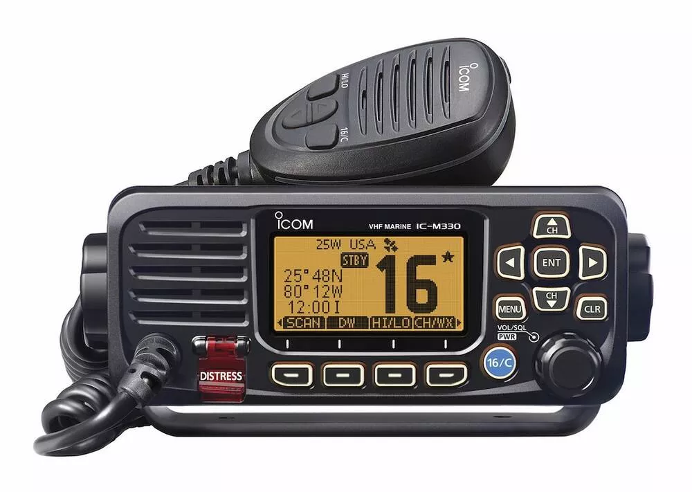 Icom Ultra Compact VHF, Black• M330 BLACK