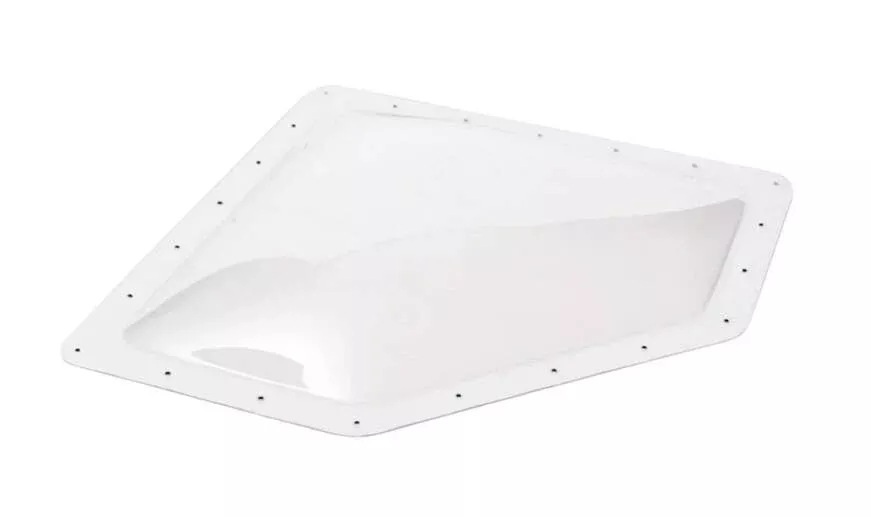 Icon 15"W x 28"L Clear Neo Angle Outer Skylight• 01866