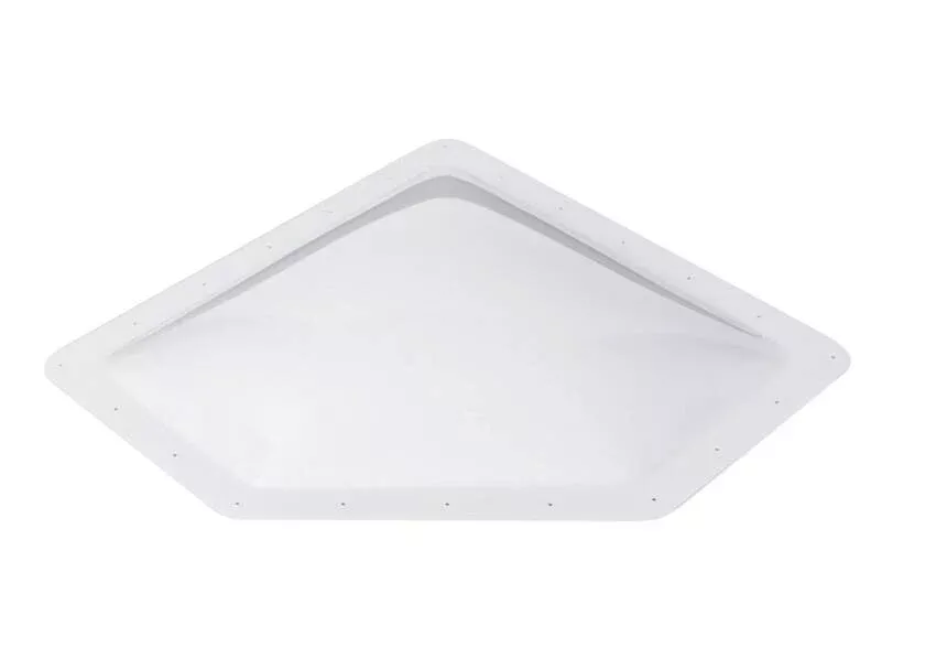 Icon 15"W x 28"L White Neo Angle Outer Skylight• 01867