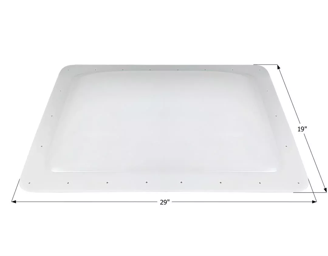Icon RV Skylight, Clear, 29″ L x 19″ W• 15164