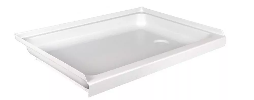 Icon Shower Pan, Rectangle, 31-7/8″ Length x 23-7/8″ Width x 4-7/8″ Depth, Right Hand Drain, Polar White• 15238