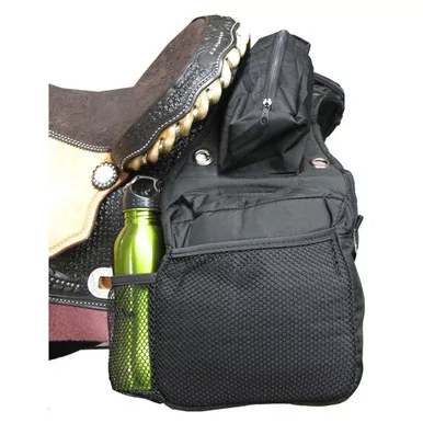 INTREPID INTERNATIONAL Black Saddle Bag (155200)