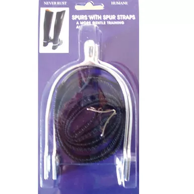 INTREPID INTERNATIONAL Childrens Humane Spurs with Strap (213600)