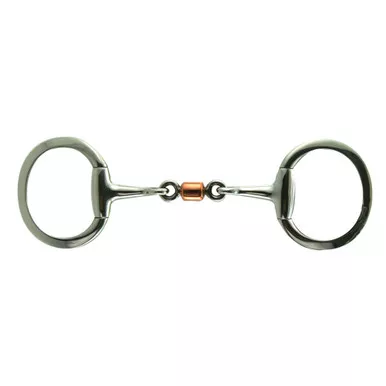 INTREPID INTERNATIONAL Copper Roller Eggbutt Snaffle Bit (212560)