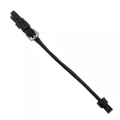 INTREPID INTERNATIONAL Exselle Black Leather Lip Strap (PILS001B)