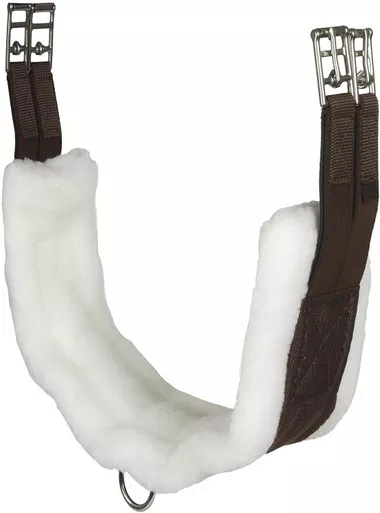 INTREPID INTERNATIONAL Fleece English Girth with Double Elastic (CLFS)