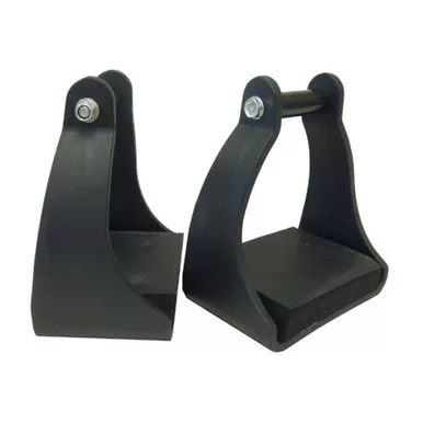 INTREPID INTERNATIONAL Shenandoah Plastic Trail 2 1/2in Black Stirrup (246038)