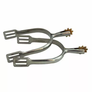 INTREPID INTERNATIONAL Womens Rounded Side Spurs with Rowel (213549)