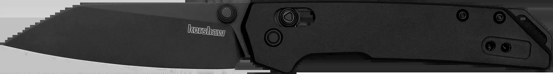 Iridium Mini 3″ Folding Reverse Tanto Plain Blade Knife – Black Oxide