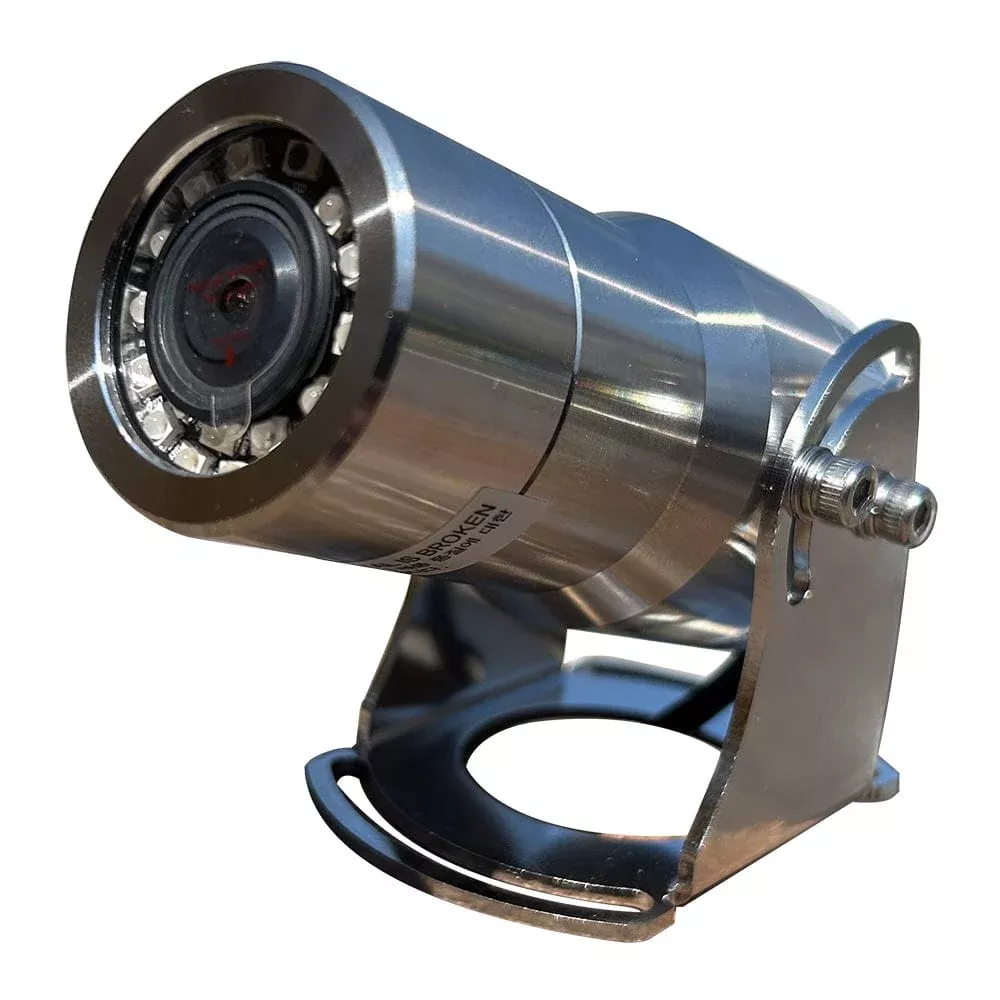 Iris 316 Stainless Steel Marine Camera- TVL – Wide Angle – Reversible – Nitrogen Purged – Infrared [IRIS090]