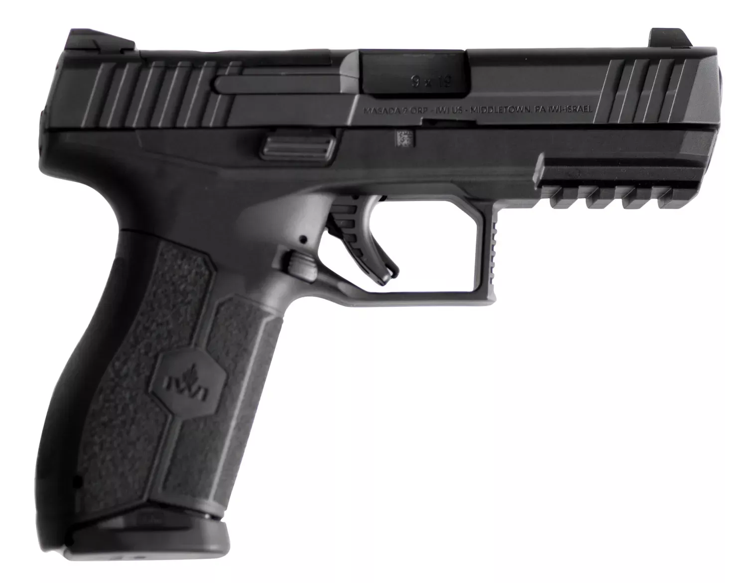 IWI US MASADA 9mm Luger Pistol 4.10″ Black M9OR10