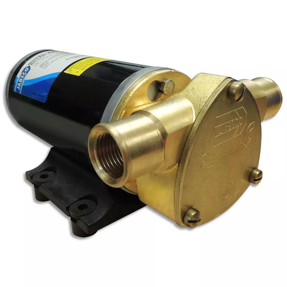 Jabsco Ballast King Bronze DC Pump without Switch - 15 GPM - 22610-9007