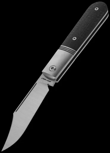 Jack Wolf Knives Big Bro Jack Micarta Folding Knife