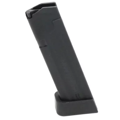 Jagemann 12350 Jag 17 Compatible with Glock G17 9mm 18 Round Polymer Black Finish Magazine