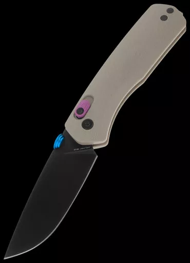 The James Brand 'The Carter' G10 Black Blade Folding Knife