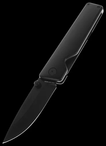 The James Brand 'The Chapter 2'Titanium Black Folding Knife
