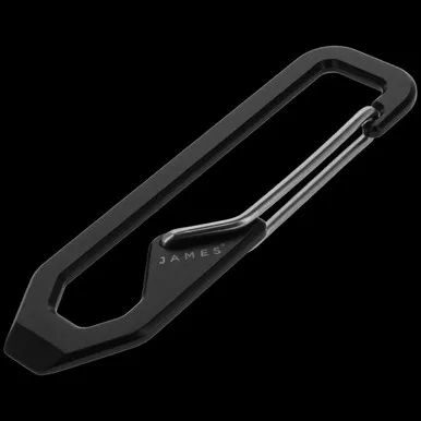 The James Brand 'The Holcombe' Carabiner Black