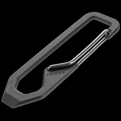 The James Brand 'The Holcombe' Carabiner Titanium