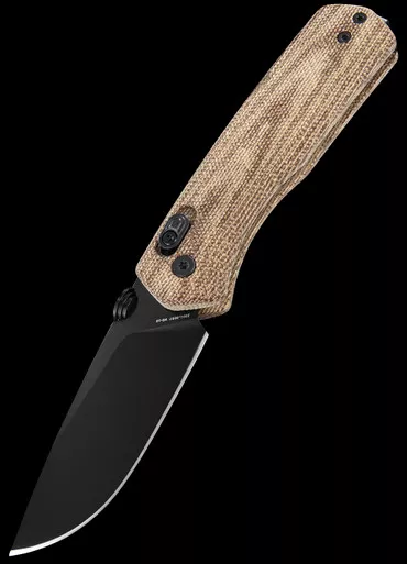 The James Brand 'TheCarter' Micarta Black Folding Knife