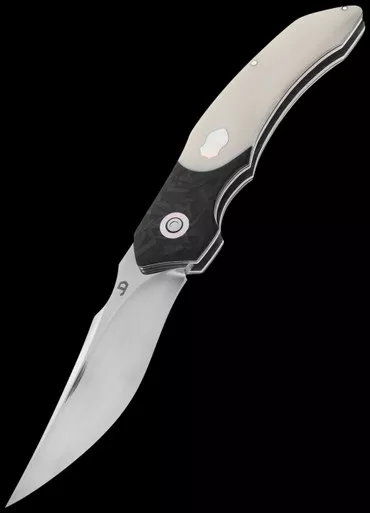JD Knives Custom Palladium Elforyn Folding Knife