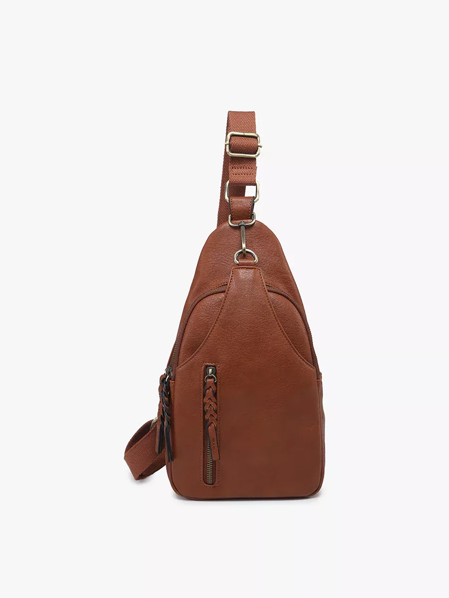 Jen & Co. Nikki Vegan Sling Pack Bag